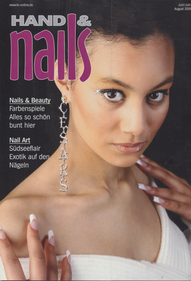 Titelseite Hand and Nails August 2006
